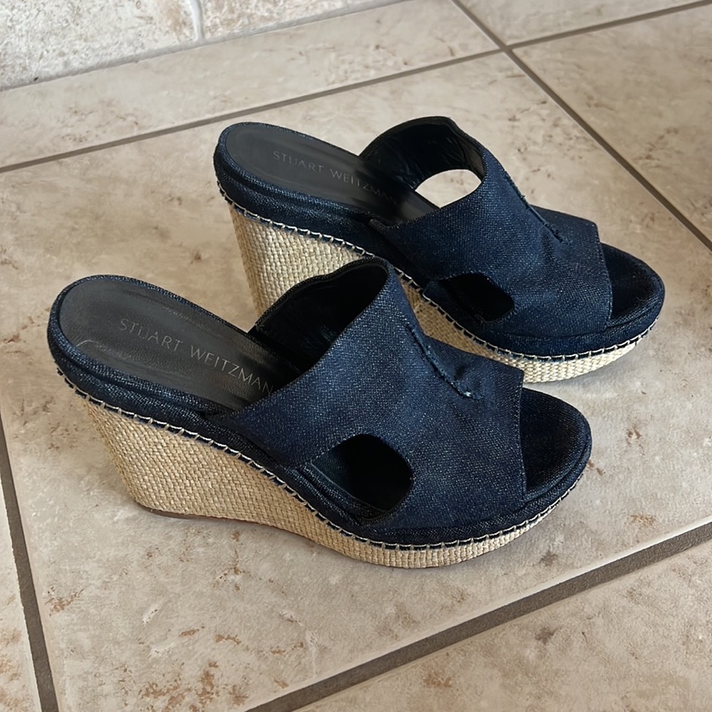Stuart Weizman Wedges Size 8.5 - image 3